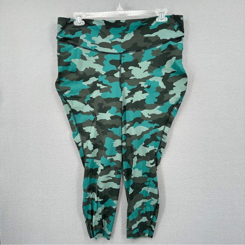Lululemon Base Pace High-Rise Running Tight Leggings Womens Plus 20 Camo W5DROS
